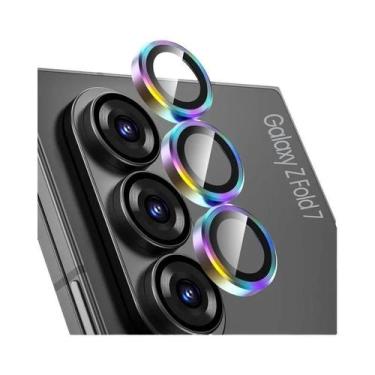 Imagem de Protetor De Lente De Câmera De Metal Para Samsung Galaxy Z Fold 7 6 5 