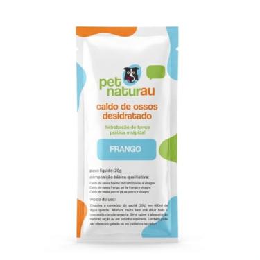 Imagem de Caldo de ossos de frango desidratado para cães e gatos