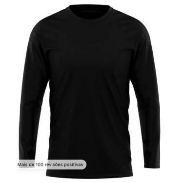 Imagem de Proteção solar camisa longa - MDR, Preto, GG