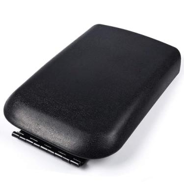 Imagem de ALLGOOD Console central com tampa de apoio de braço com trava compatível com Ford Mustang Preto 2005-2009