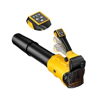 Imagem de DeForce Soprador de folhas sem fio para bateria Dewalt 20V para pátio, velocidade ajustável