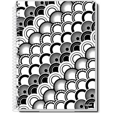 Imagem de Caderno Espiral Capa Dura Universitário 1 Matéria 80 Folhas Connect Credeal Estampa 2