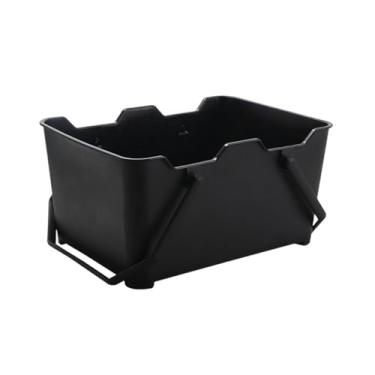 Imagem de Bothyi Balde de Gelo com Suporte, Grande Capacidade, Lavável, com Alça, Feito com Caixa de Cerveja, Ideal para Gelar Coquetéis em Restaurantes, Hotéis E Fest, preto