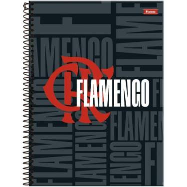Imagem de Caderno 1X1 Capa Dura Flamengo 80 Folhas (pacote com 5) - Foroni