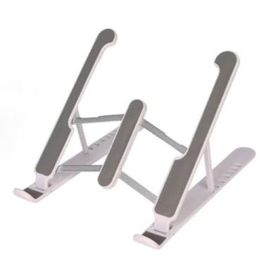 Imagem de Mesa Para Notebook Portátil Articulada Mdf Suporte Para Laptop Dobrável Home Office Cama Porta(SUPORTE NOTEBOOK)