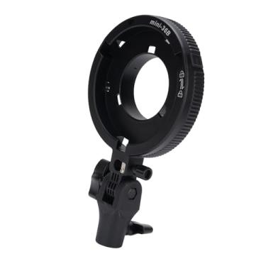 Imagem de Naroote Suporte de Suporte de Flash de Câmera de Alumínio Bowens Mount para Guarda-chuva Softbox Com Compatibilidade Universal para Luzes LED - Ideal para Fotografia de Estúdio - ABS, Liga de Alumínio