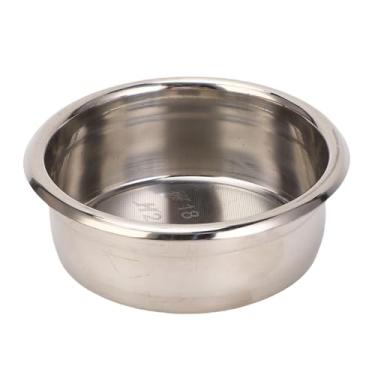 Imagem de Jiawu Filtro de Cesta Portátil de café de Aço Inoxidável de 58 Mm de para Extração Aprimorada e Necessidades de Grande Capacidade Em Lojas de chá de Leite (18G)