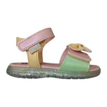 Imagem de Sandália Menina Pampili Laço LED 757.012.000-Feminino