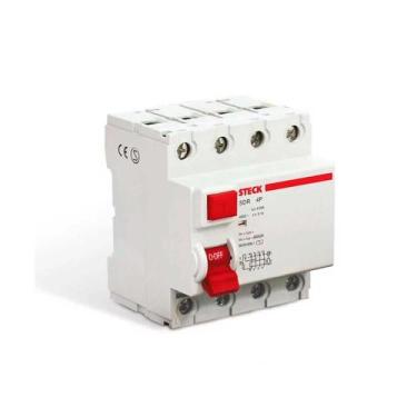 Imagem de Interruptor Diferencial Residual 4p 100a 30ma - steck