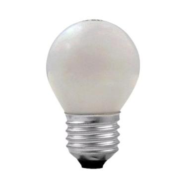 Imagem de Lâmpada Bolinha Para Lustre 25w 220v Leitosa 7223 E27 - Bras - Brasfor
