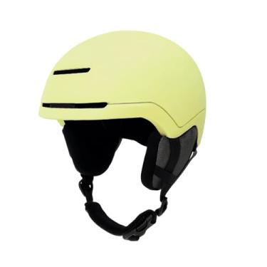 Imagem de UGPLM Capacete de esqui multiesportivo com óculos de proteção para skate, mountain bike e ciclismo de estrada, Amarelo