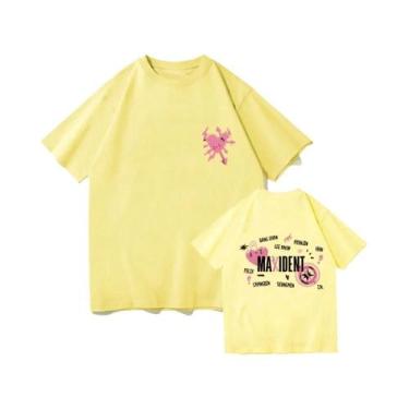 Imagem de Hot Stray Kids Maxident Camiseta Mulheres Homens Verão Casual Kpop Cam