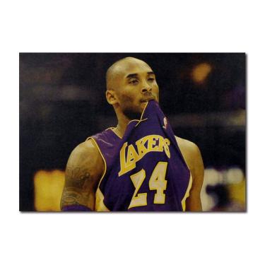 Imagem de Imagem de arte de parede de pôster Kobe Bryant Anime Art 51x35,5 cm