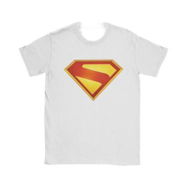 Imagem de Camiseta masculina com logotipo de Supermans, estética de praia, gola 