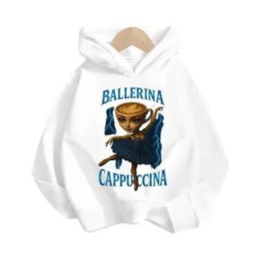 Imagem de Moletom Infantil Italian Brainrot Com Estampa De Desenho Animado, Mang