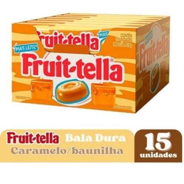 Imagem de Bala dura frui-tella Caramelo com 15un - Fruittella