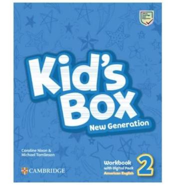 Imagem de Kids box new generation 2 workbook with digital pack american english 