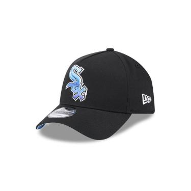 Imagem de BONE NEW ERA 9FORTY A-FRAME SNAPBACK CHICAGO WHITE SOX MLB PRETO-Masculino