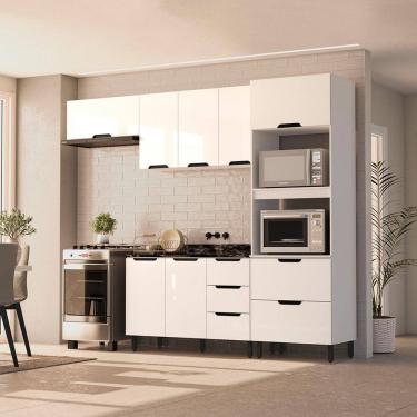 Imagem de Cozinha Modulada 4 Pecas sem Tampo Maeena Politorno