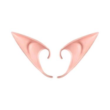 Imagem de Tiara De Orelhas De Elfo Para Meninas Com Strass, Guirlanda De Florest