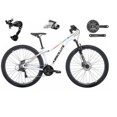 Imagem de Bicicleta 29 Feminina Absolute Mia 3 Câmbio Shimano Alívio 27v K7 Cabos Internos Hidráu...
