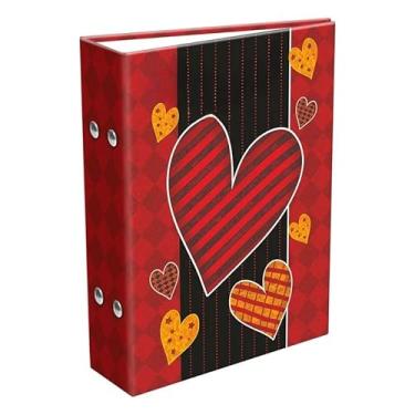 Imagem de Álbum para 240 Mini Fotos - Guardamemórias Prático para Armazenar Momentos Especiais em Ambientes Domésticos e Decoração (LOVE YOU)