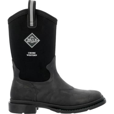 Imagem de MUCK Bota feminina Chore Western 30,5 cm, Preto, 36