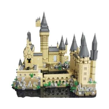 Imagem de Blocos De Construção Micro Para Crianças, Modelo Do Castelo De Hogwart