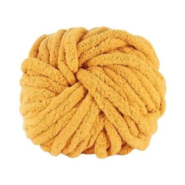 Imagem de Fio Chenille Colorido Macio De 250g Para Tricô Grosso, Ninhos Para Ani