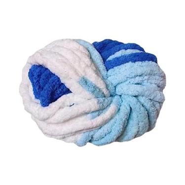 Imagem de Fio Chenille Colorido Macio De 250g Para Tricô Grosso, Ninhos Para Ani