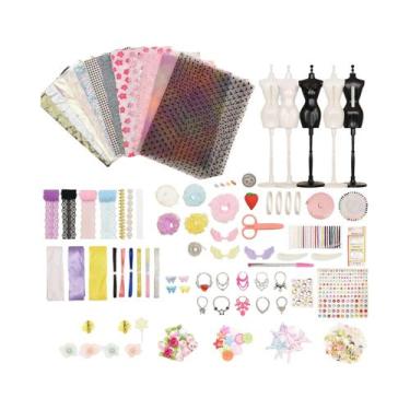Imagem de Kit De Artesanato Para Roupas De Boneca DIY Para Crianças, Presente Cr