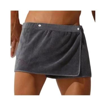 Imagem de Toalha De Banho Absorvente Masculina, Saia De Praia Sexy, Calções De N