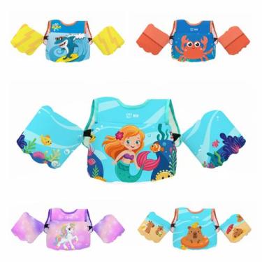 Imagem de Boia Colete SalvaVidas Infantil Flutuador Não Fura Até 25kg Kids Segur