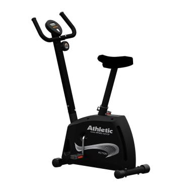 Imagem de Bicicleta Ergométrica Vertical Athletic Action Magnética 8 Níveis 140kg Suportados Silenciosa E Confortável