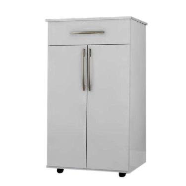 Imagem de Balcão De Cozinha Multiuso Juliana Branco Flex - Ajl