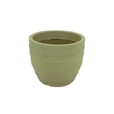 Imagem de Vaso Tramontina Inca Polietileno Verde Oliva 45cm Tramontina