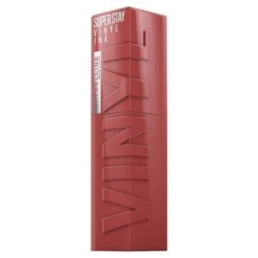 Imagem de Batom Labial Maybelline SuperStay Vinyl Ink Peppy-Feminino