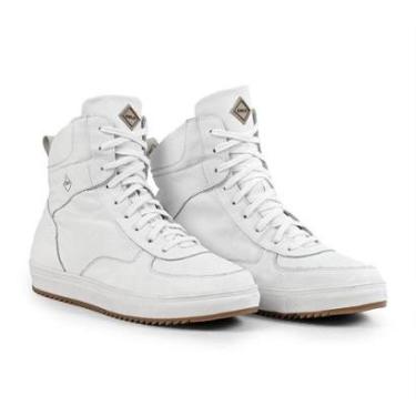 Imagem de Tenis Masculino Branco - Boots Para Inverno E Neve - La Interna, Couro Puro - Toronto Branco-Masculino