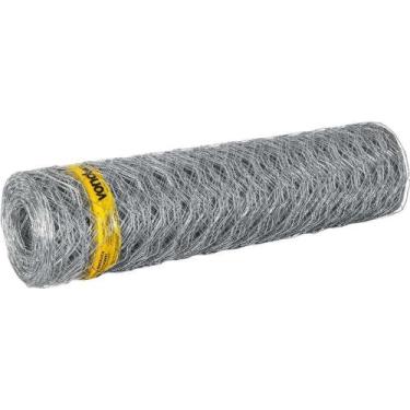 Imagem de Tela Metálica Hexagonal, Mangueirão, Malha 3, 16 Bwg X 1 M, Com 50 M, 