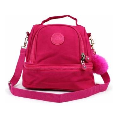 Imagem de Bolsa Lancheira Térmica Feminina Frasqueira Compacta Ideal Para Trabal