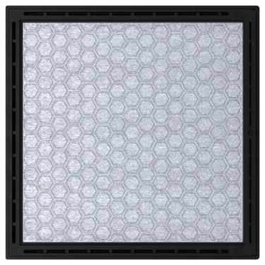 Imagem de Alçapão Tampa Casa Maquina Piscina 120x120 Gaveta Deslizante Preto