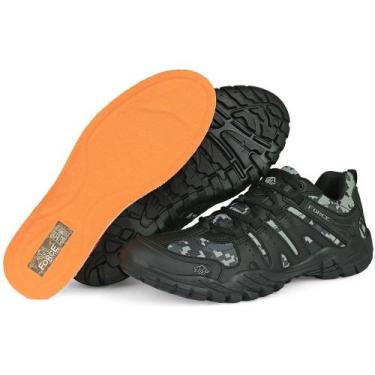 Imagem de Tênis Force Militar Storm, Ripstop Camuflado Grafite e PU, Esporte, Ca
