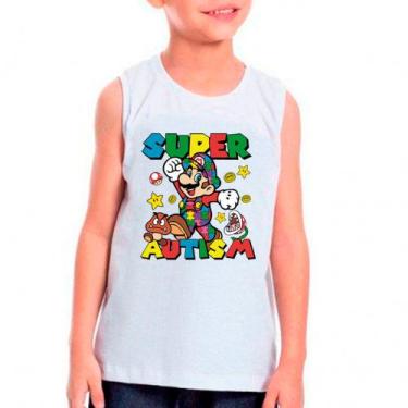 Imagem de Camiseta AUTISTA AUTISMO Moda Infantil Roupa Criança 01 - DESIGN CAMIS
