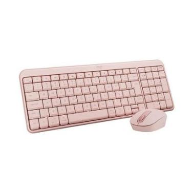 Imagem de Kit Teclado e Mouse Sem Fio Logitech MK250 Compacto, Ambidestro, Bluetooth, PC e Mac - 920-013518-Unissex