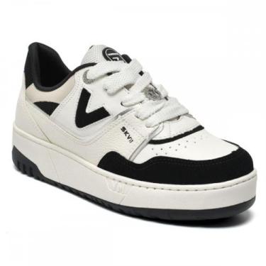 Imagem de Tenis Via Marte 04203421 Flatform Feminino, Off white, 37