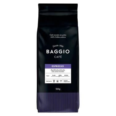 Imagem de CAFÉ BAGGIO TORRADO EM GRÃOS ESPRESSO 500G