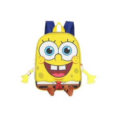 Imagem de Mini Mochila De Costas Escolar Infantil Bob Esponja - Luxcel