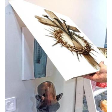 Imagem de Quadro Esconde Cobrir Caixa Luz Energia 45X60 Religião - JPS SPORTES C