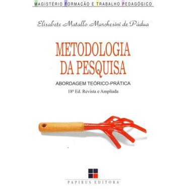 Imagem de Livro - Metodologia da pesquisa:
