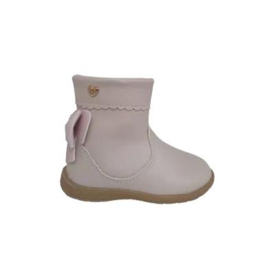 Imagem de Bota Kidy Feminina Infantil Soft Perola Conforto Diário -, Perola, 23